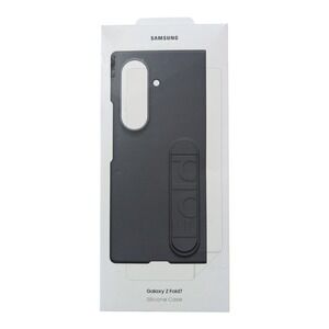 Oo4-OP Samsung Official Silicone Case & Film for Samsung Galaxy Z Fold7 Black ⬇️